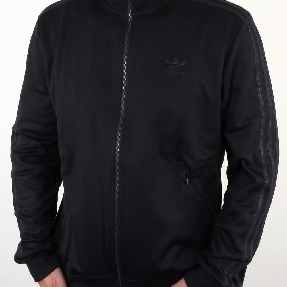 Adidas OB Beckenbauer black with camp stripes
